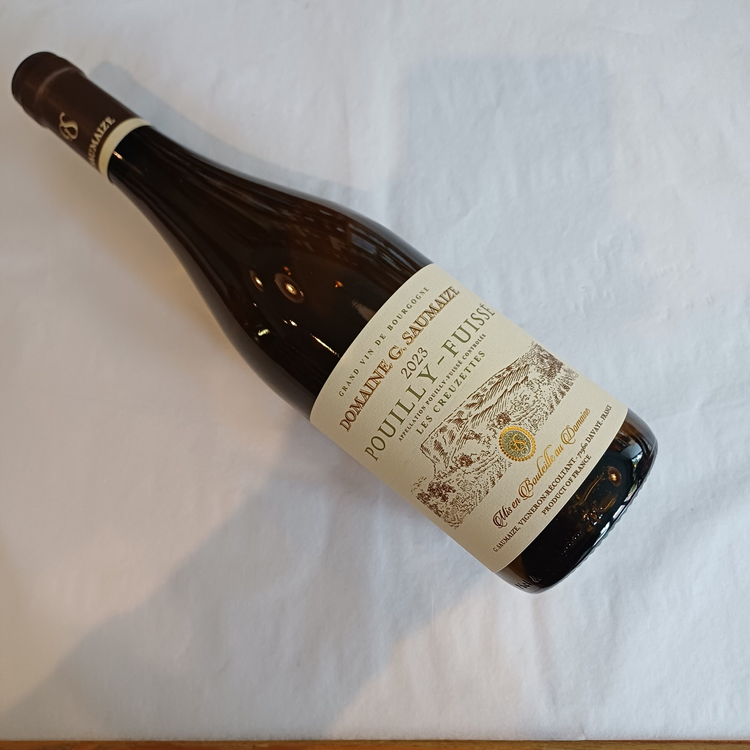 Domaine Saumaize Les Creuzettes Pouilly Fuisse